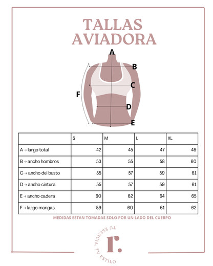 Chaqueta Aviadora